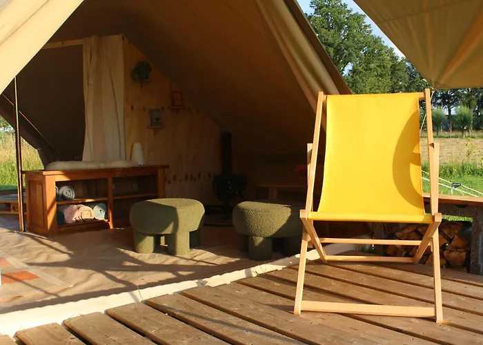 Belltent 't Bievink - Buitengewoon Overnachten Glamping Westendorp